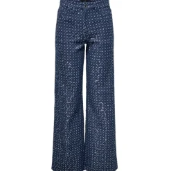 ONLY DAME BUKSER ONLEVITA - Dark Blue Denim