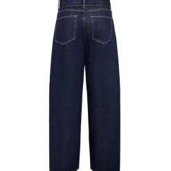 ONLY DAME BUKSER ONLGIANNA - Dark Blue Denim Rinse Online