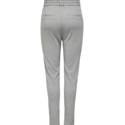 ONLY dame bukser ONLPOPTRASH - Light Grey Melange