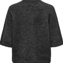 ONLY dame cardigan ONLCAMILLA - Dark grey melange Discount