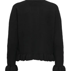 ONLY DAME CARDIGAN ONLRIMA - Black Button Outlet