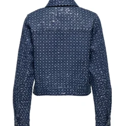 ONLY DAME JAKKE ONLEVITA - Dark Blue Denim New