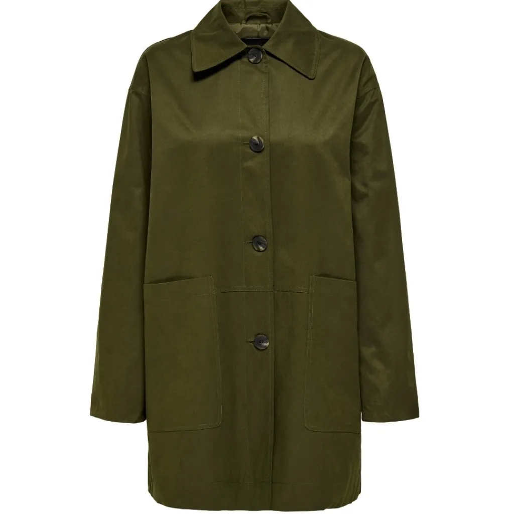 ONLY dame Jakke ONLKAVANA - Dark Olive Discount