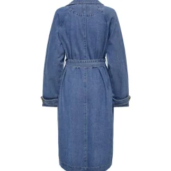 ONLY dame jakke ONLMALOU - Medium blue denim Sale