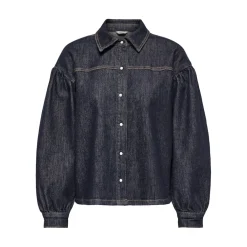 ONLY dame jakke ONLNORELA - Dark Blue Denim Best