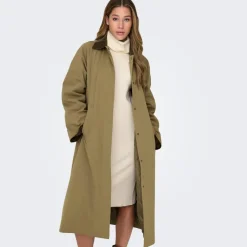 ONLY dame jakke ONLORCHID - Otter Dark Earth Outlet