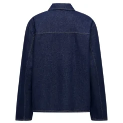 ONLY dame jakke ONLTHILLE - Dark Blue Denim Rinse Outlet