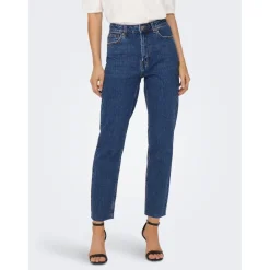 ONLY dame jeans EMILY - Dark Blue Denim Online