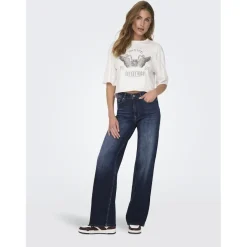 ONLY dame jeans ONLMADISON - Dark Blue Denim