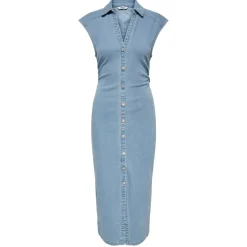 ONLY DAME KJOLE ONLBABE - Light Blue Denim Clearance