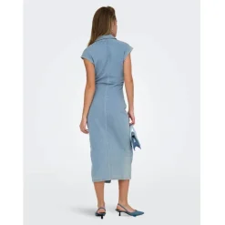 ONLY DAME KJOLE ONLBABE - Light Blue Denim Clearance
