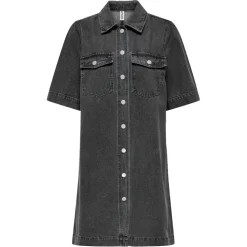 ONLY dame kjole ONLBELLE - Washed Black Outlet