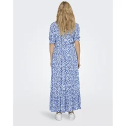 ONLY dame kjole ONLCHANTI - Marina WHITE FLOWER Discount