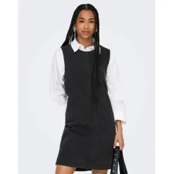 ONLY DAME KJOLE ONLDORSI - Washed Black