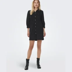 ONLY dame kjole ONLFELICA - Washed Black New