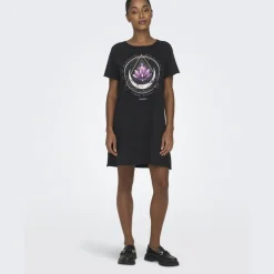 ONLY dame kjole ONLLUCY - Black LOTUS Sale