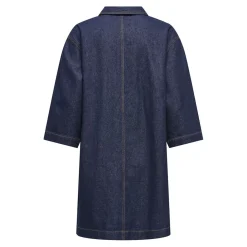 ONLY dame kjole ONLMILES - Dark Blue Denim Outlet