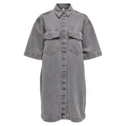 ONLY dame kjole ONLSOPHIE - Medium Grey Denim Sale