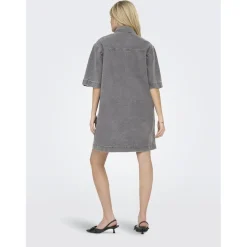 ONLY dame kjole ONLSOPHIE - Medium Grey Denim Sale
