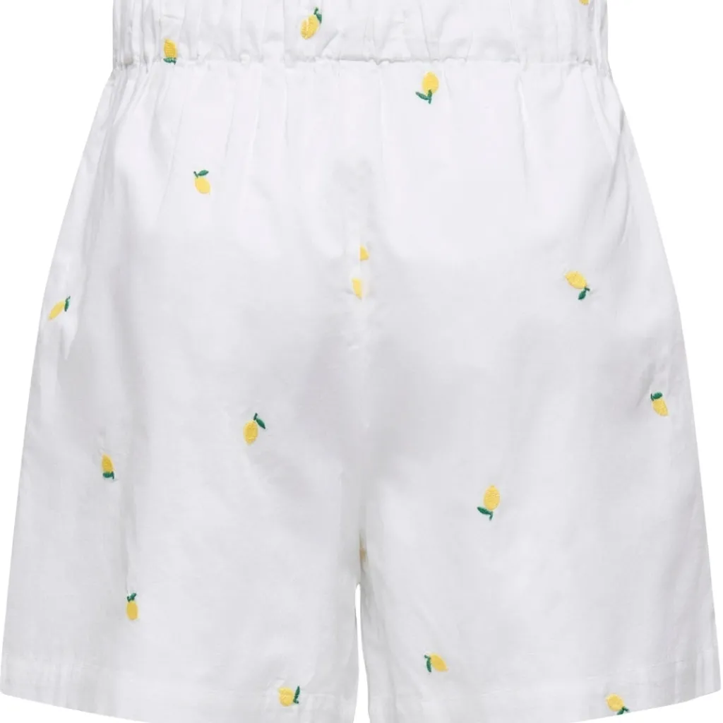 ONLY dame shorts ONLGRACE - Bright White Lemon Best