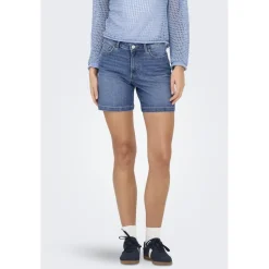 ONLY dame shorts ONLMIA - Light Blue Denim Online