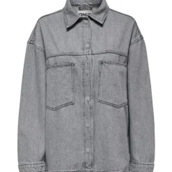 ONLY Dame Skjorte ONLEMMIE - Medium Grey Denim Online