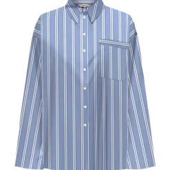 ONLY dame skjorte ONLESTHER - Moonlight Blue CLOUD DANCER Discount