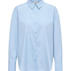 ONLY DAME SKJORTE ONLKIRI - Cloud Dancer Delicate Blue New