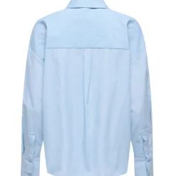 ONLY DAME SKJORTE ONLKIRI - Cloud Dancer Delicate Blue New