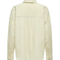 ONLY DAME SKJORTE ONLKIRI - Cloud Dancer Lemon Meringue Best