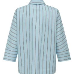 ONLY DAME SKJORTE ONLNANCY - Cashmere Blue Stripes Best