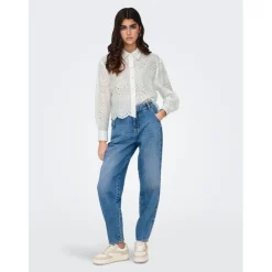 ONLY dame skjorte ONLVALAIS - Cloud Dancer New