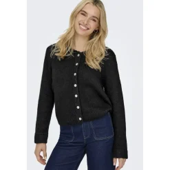 ONLY dame strik cardigan ONLMAGGIE - Black Outlet