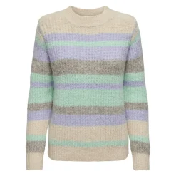 ONLY dame strik ONLMAGGIE - Birch Picante/Aqua Sky/Pastel Lilac Online