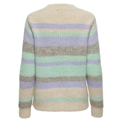 ONLY dame strik ONLMAGGIE - Birch Picante/Aqua Sky/Pastel Lilac Online