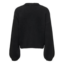 ONLY dame strik trøje ONLDONNA - Black Online