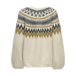 ONLY dame striktrøje ONLREYKJA - Whitecap New