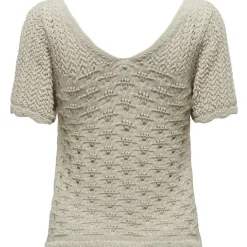 ONLY dame top ONLBECCA - Feather Gray Outlet