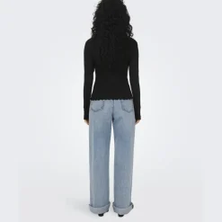 ONLY dame top ONLCARLOTTA - Black Discount