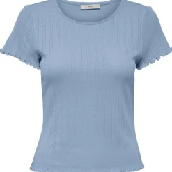 ONLY dame top ONLCARLOTTA - Soft Chambray Hot