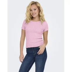 ONLY dame top ONLCARLOTTA - Pink Lady Outlet
