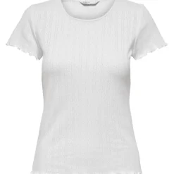 ONLY dame top ONLCARLOTTA - White Discount