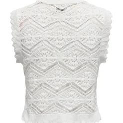 ONLY dame top ONLFRIDA - Cloud Dancer New