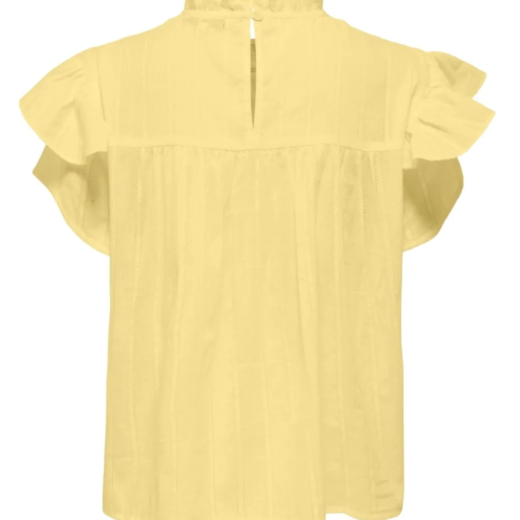 ONLY DAME TOP ONLHEIKE - lemon meringue