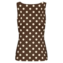 ONLY dame top ONLLONE - Seal Brown Clearance