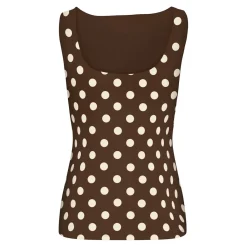 ONLY dame top ONLLONE - Seal Brown Clearance