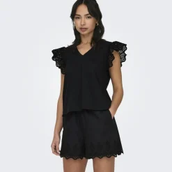 ONLY dame top ONLLOU - Black New