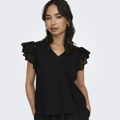 ONLY dame top ONLLOU - Black New