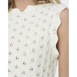 ONLY dame top ONLLUNA - Cloud Dancer Best