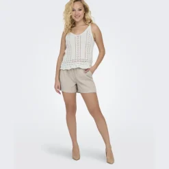 ONLY dame top ONLLYZET - Cloud Dancer New